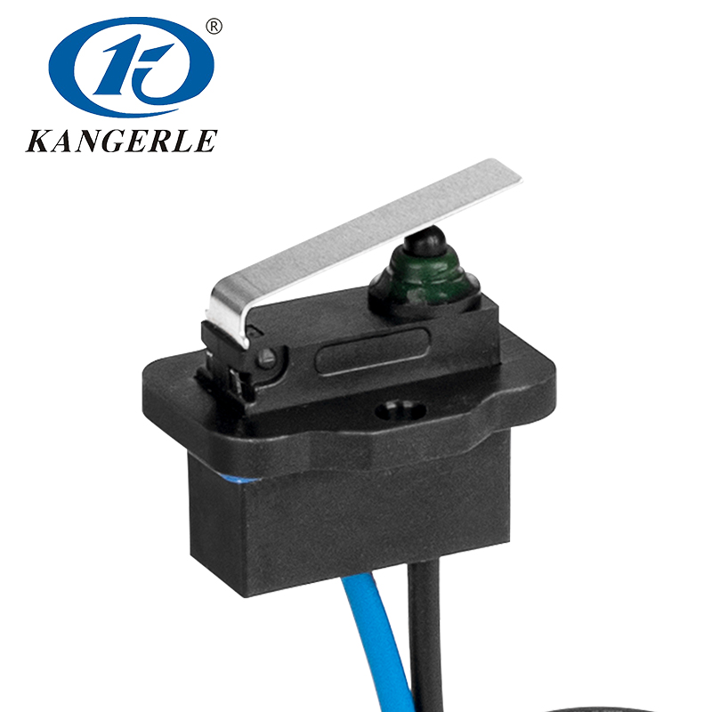 IP67防水微動(dòng)開(kāi)關(guān)焊線帶內(nèi)置電阻KW5-1C-201-B-A